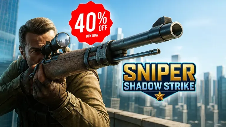 Developer update image for 40% OFF Sniper Shadow Strike: VR Shooting Game | Limited Time Flash Deal