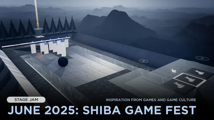 Developer update image for June 2025 Stage Jam: SHIBA GAME FEST