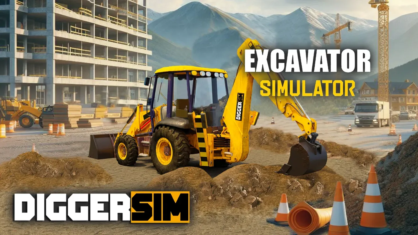 DiggerSim - Excavator & Heavy Equipment Simulator VR trailer 0