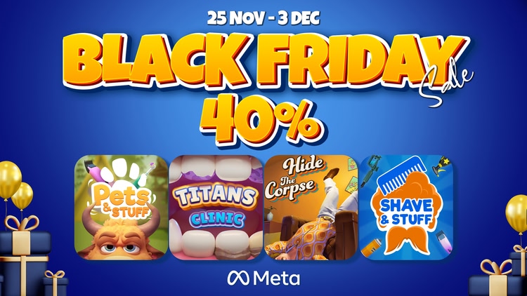 Developer update image for  Black Friday is here with 40% discount code!