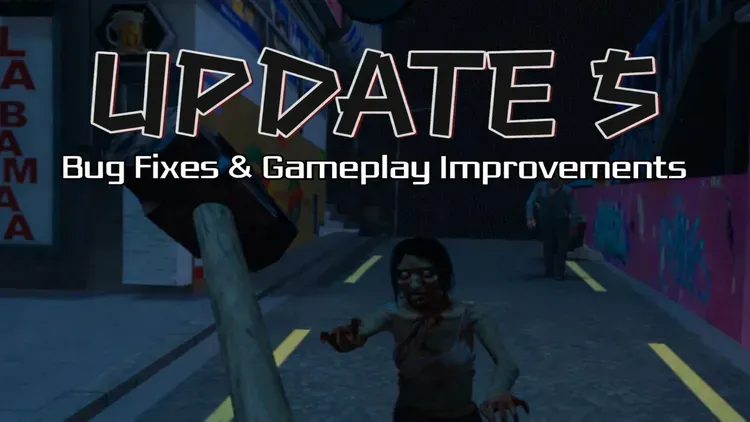 Developer update image for ZOMVIRUS UPDATE 5 - Bug Fixes & Gameplay Improvements