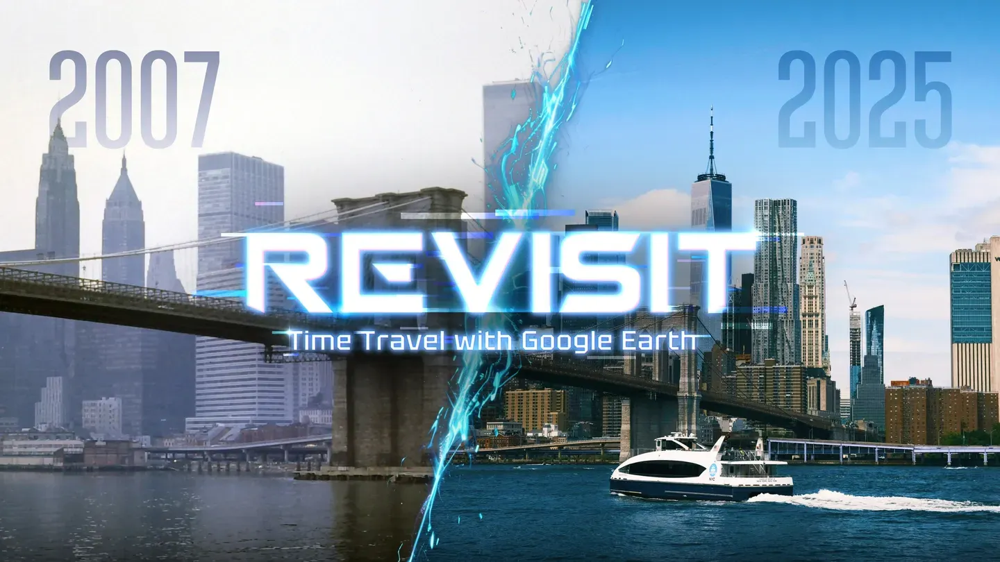 Revisit: Time Travel with Google Earth trailer 0