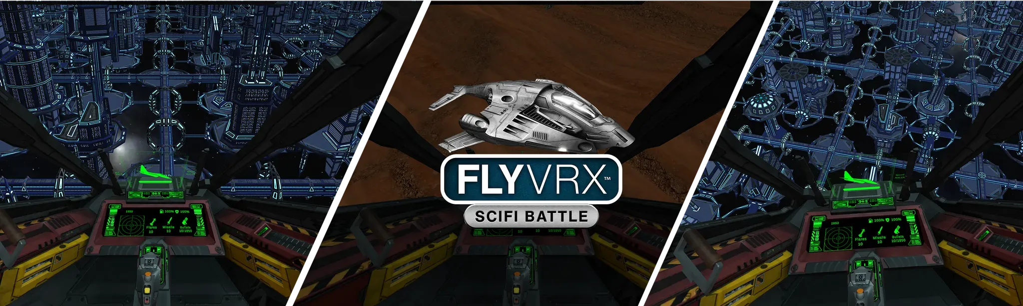 FlyVRX - SciFi Mars Battle