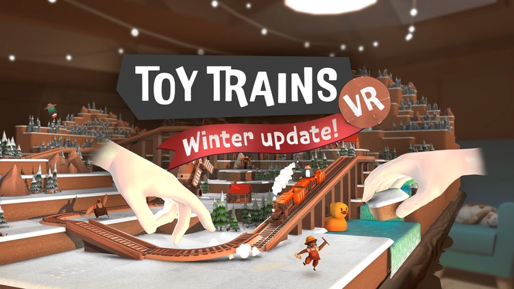 Developer update image for 🎄Toy Trains - WINTER UPDATE - Available Now! ❄️