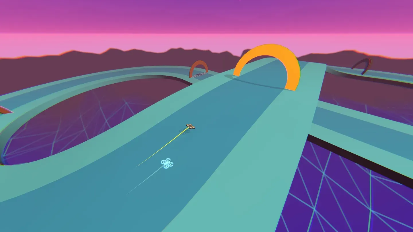 DroneRush: Arcade Drone Racing trailer 0
