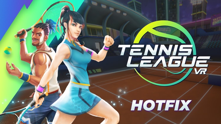 Developer update image for 🎾 Tennis League VR 1.0.1.3 out now