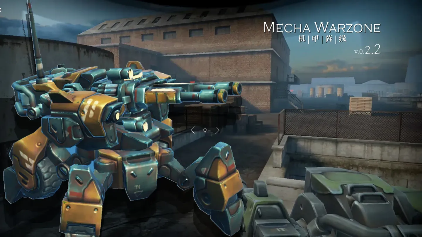Mecha Warzone trailer 0