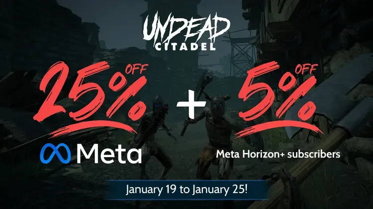 Developer update image for ⚔️ Undead Citadel is on Sale — Limited Time Only!