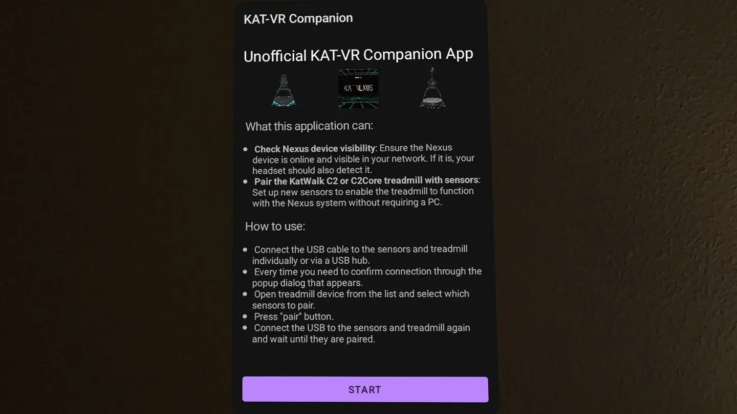 Unofficial KAT-VR Companion App cover image
