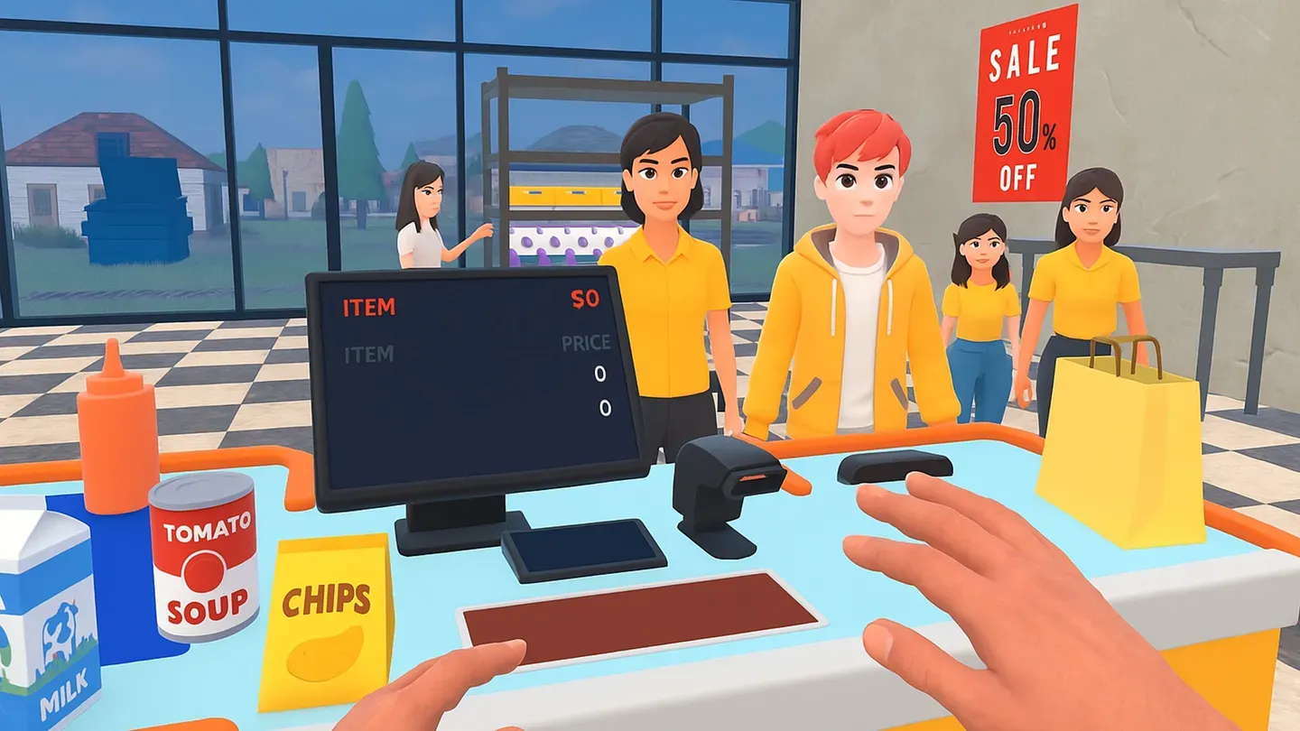 Supermarket VR ā Store Manager Simulator cover image