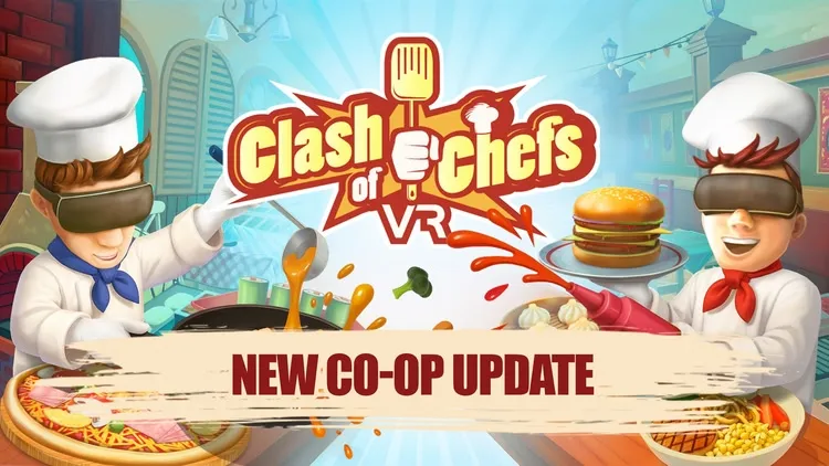 Developer update image for 🍔🍕Clash of Chefs VR – COOP Mode is Here!🍣🌮