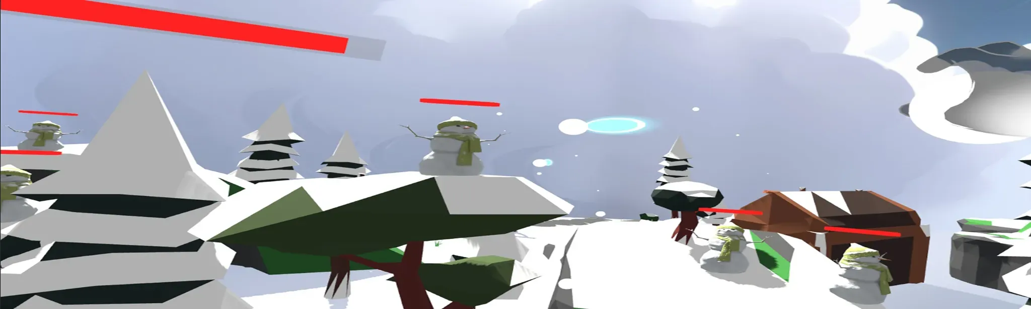 Fun Snow Throw Game