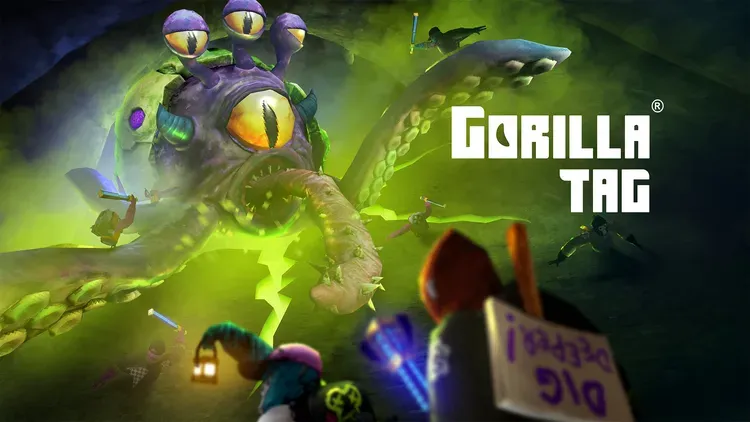 Developer update image for Monke Beware — When Aliens Attack!