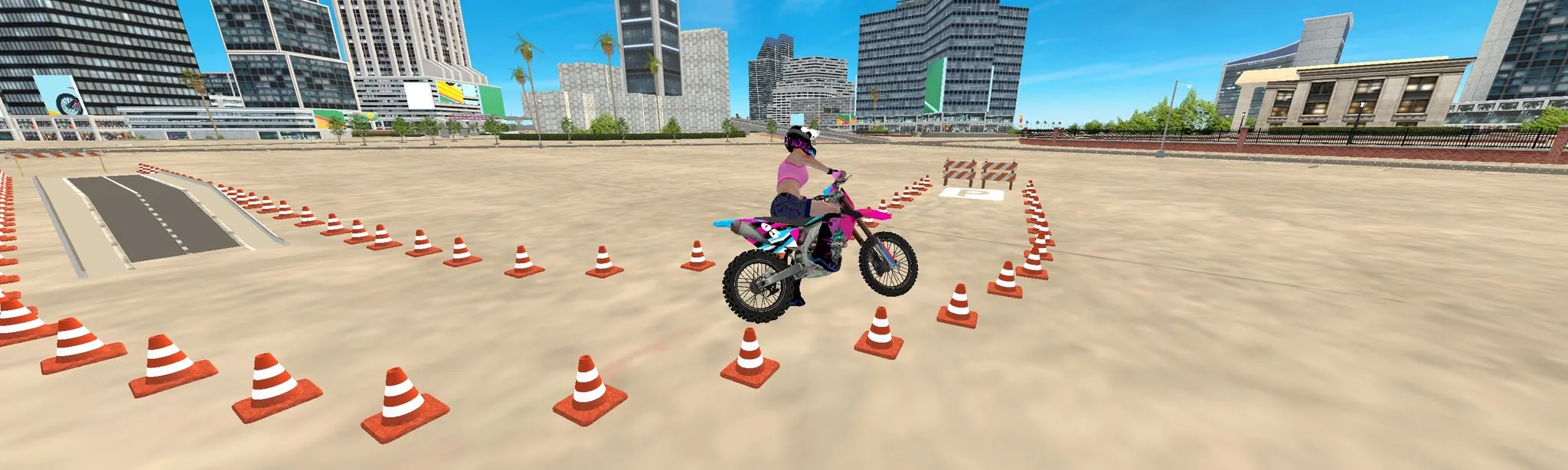 Bike Parking Rider 3D Game