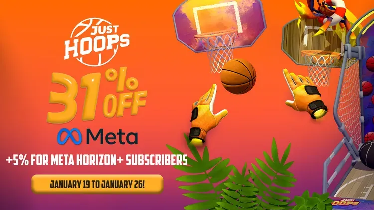 Developer update image for Just Hoops available at a 31% Discount from January 19 to 26!