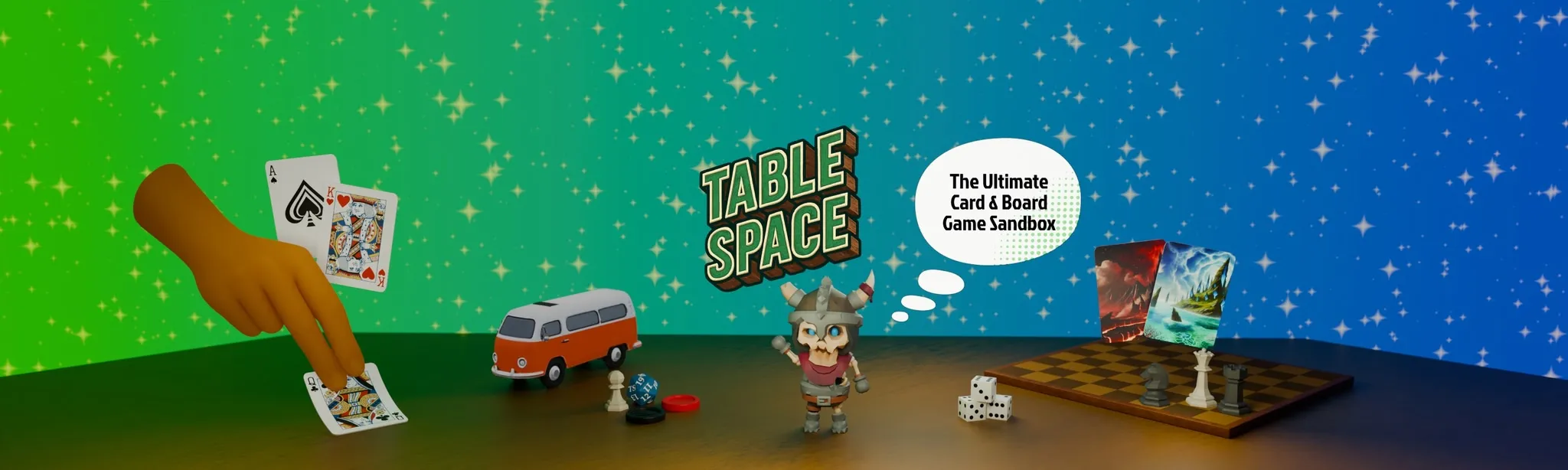 Table Space: Board and Card Game Sandbox
