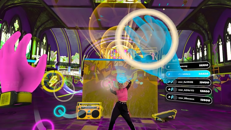 Developer update image for Les Mills XR Dance - 1.3.5 patch