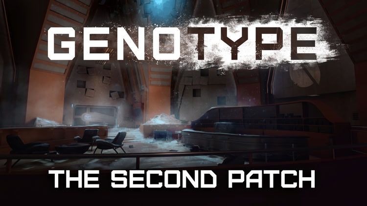 Developer update image for Genotype Patch Number 2 is now out! Among a number improvements, the game now features 80+ journals containing lore and clues to puzzles. In addition, 6 unique GRAID appearance blueprints have been hidden in different places around the facility. Also, achievements!