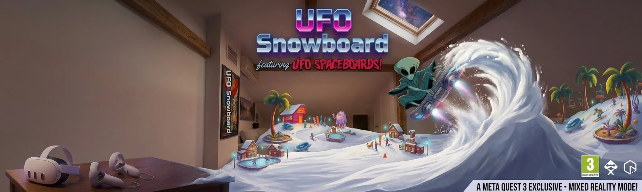 UFO Snowboard