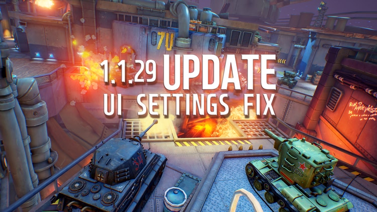 Developer update image for V1.1.29 Update: UI Settings Fix