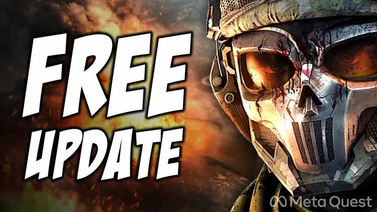 Developer update image for FREE UPDATE | New weapons, sci-fi skins and new features!