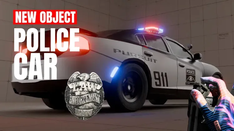 Developer update image for The Police Car has arrived 🚓 