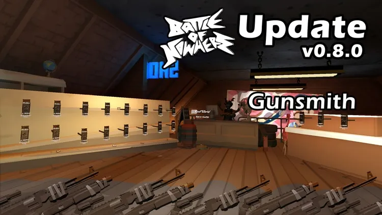Developer update image for 🚀 v0.8.0 Update Release: Gunsmith & Upgrade System Added! 🔧