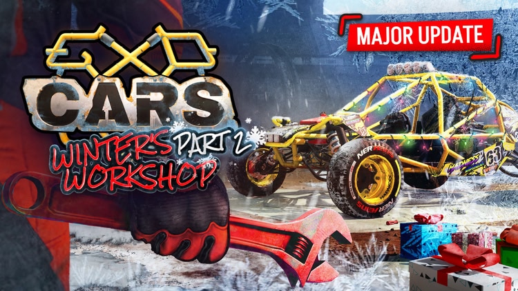 Developer update image for EXOcars Winter's Workshop: Part 2. New AI Enemies & Frosty Challenges!