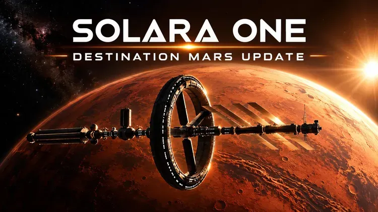 Developer update image for SOLARA ONE: Destination Mars!