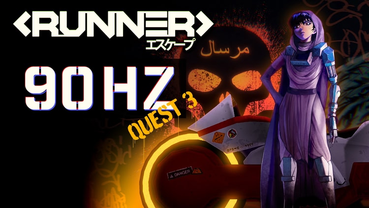 Developer update image for RUNNER 1.6 Update for Quest 3 family devices