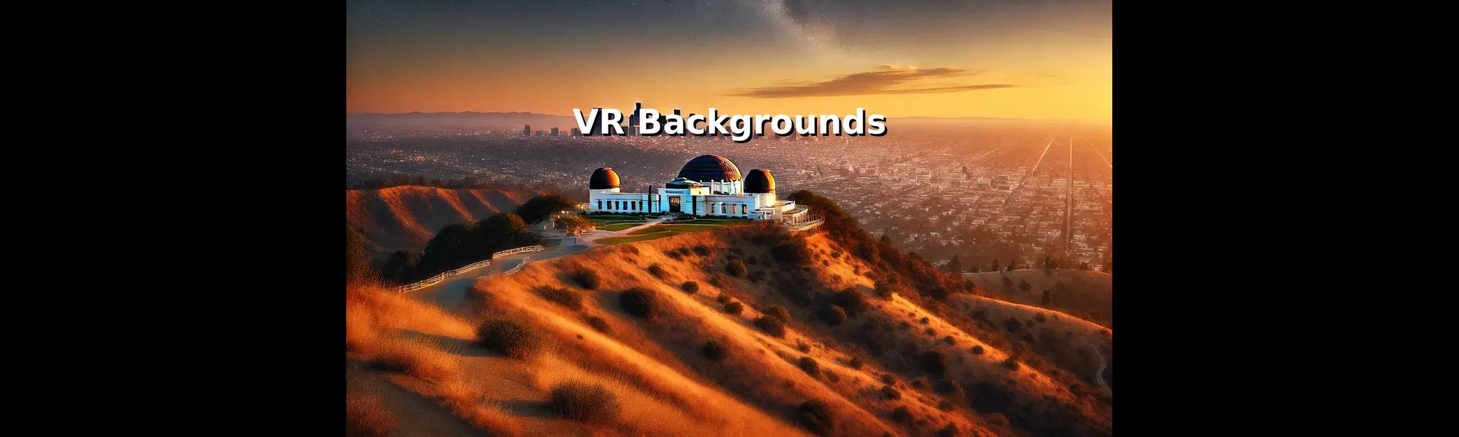L.A. Hillside - VR Backgrounds