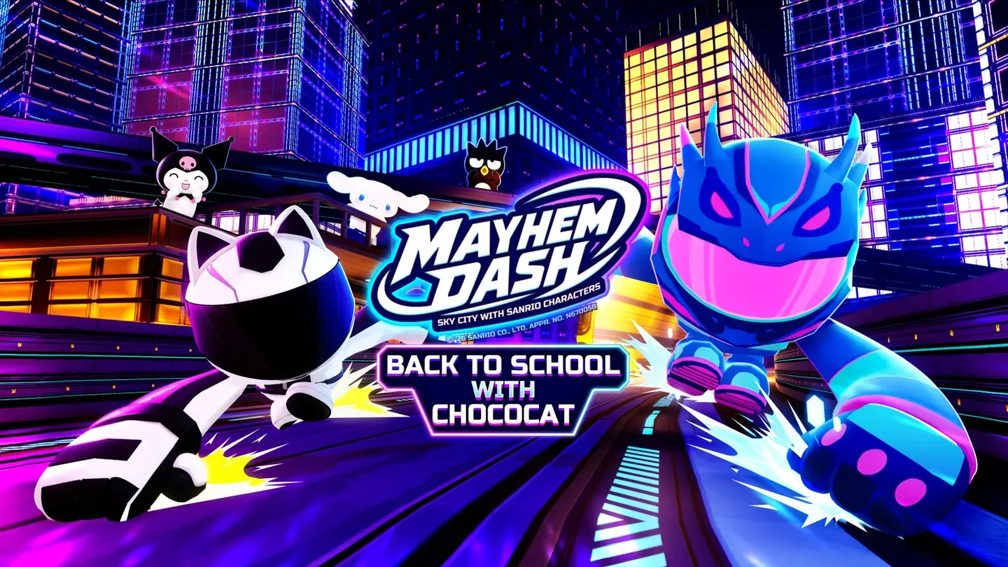 Mayhem Dash with Sanrio characters trailer 0