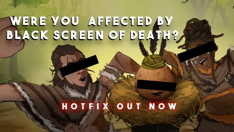Developer update image for Black Screen Fix (in progress)