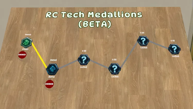 Developer update image for RC TECH MEDALLIONS IS HERE! 