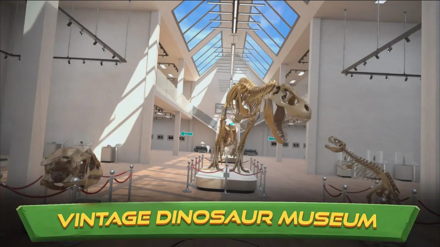 Vintage Dinosaur Museum trailer 0