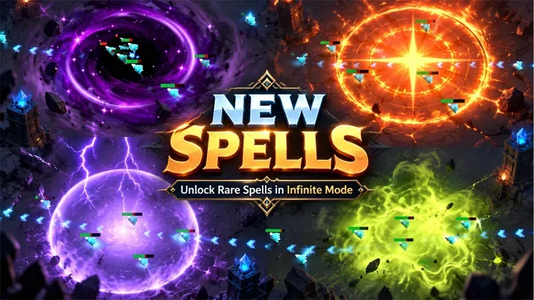 Developer update image for New Spells Are Here!