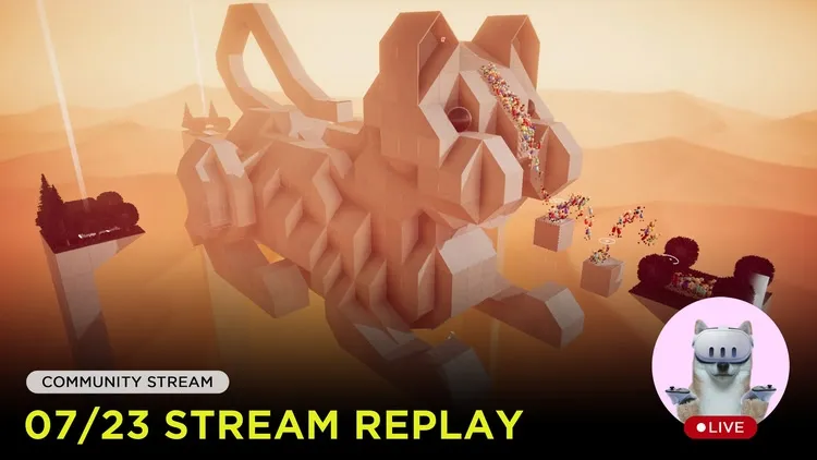 Developer update image for Watch Our 7/23 Stream!