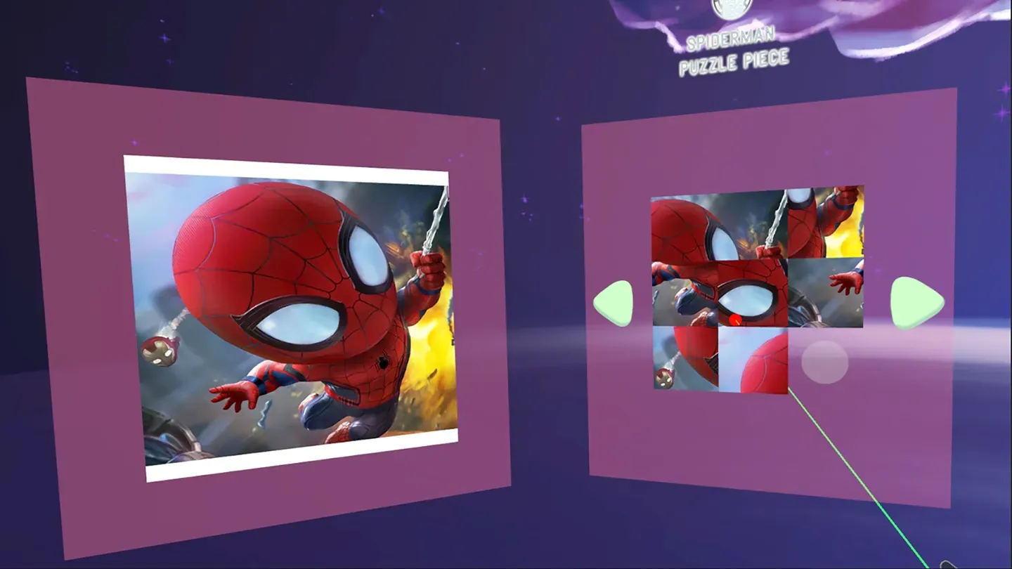 Spiderman puzzle piece trailer 0