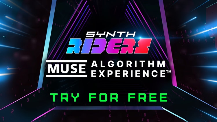 Developer update image for 🎉 Synth Riders Joins Meta Quest+ with Free Trial Muse Experience™! 