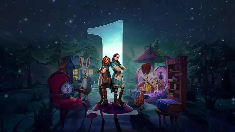 Developer update image for A Wonderland-Worthy Anniversary - 50% discount until October 30th, 2025! 🎉 