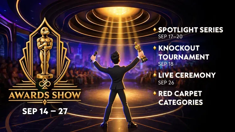 Developer update image for Welcome to the VI Awards Show 🏆