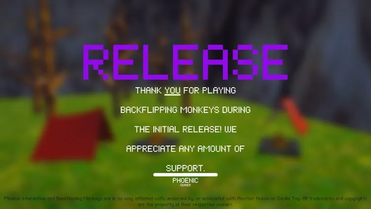 Developer update image for Release