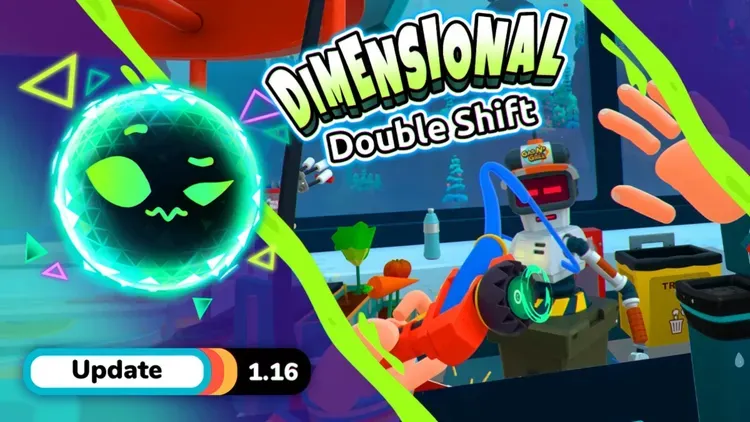 Developer update image for Dimensional Double Shift: Update 1.16, The Dawn of a New Controller Support Age