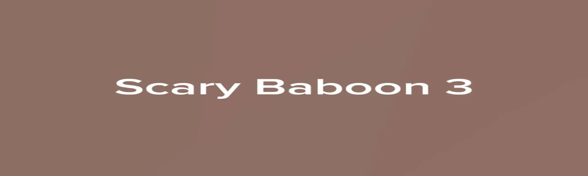 Scary Baboon 3