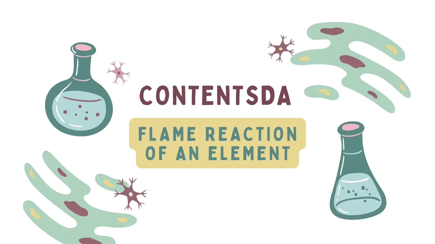 Flame Reaction of an Element(Firework) - ContentsDa Chemical Experiment trailer 0