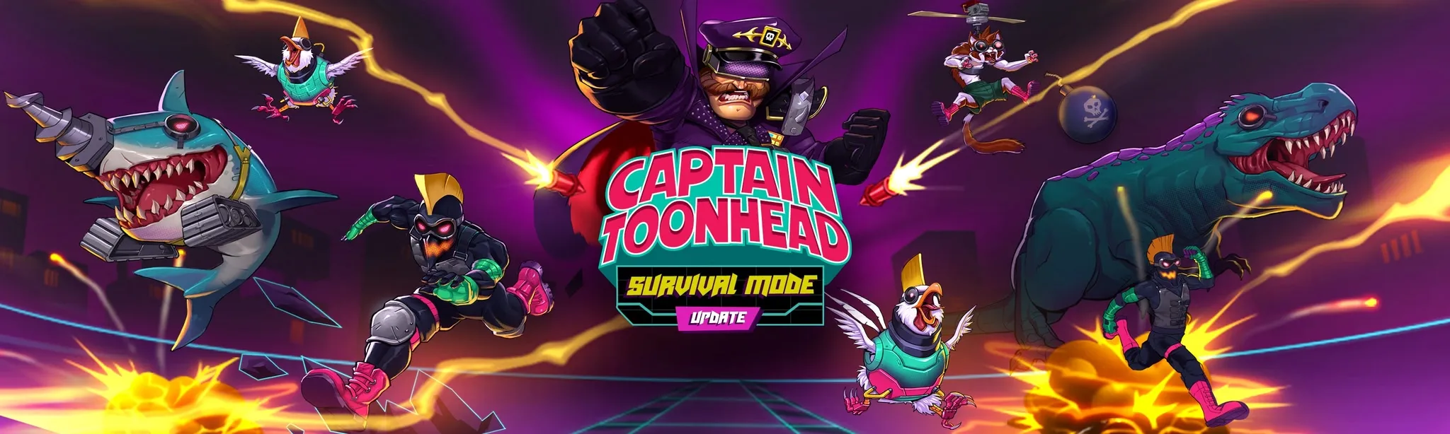 Captain ToonHead vs The Punks from Outer Space