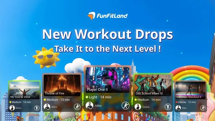Developer update image for 📅 Jun. 05 | New Workout Drops: Take It to the Next Level!