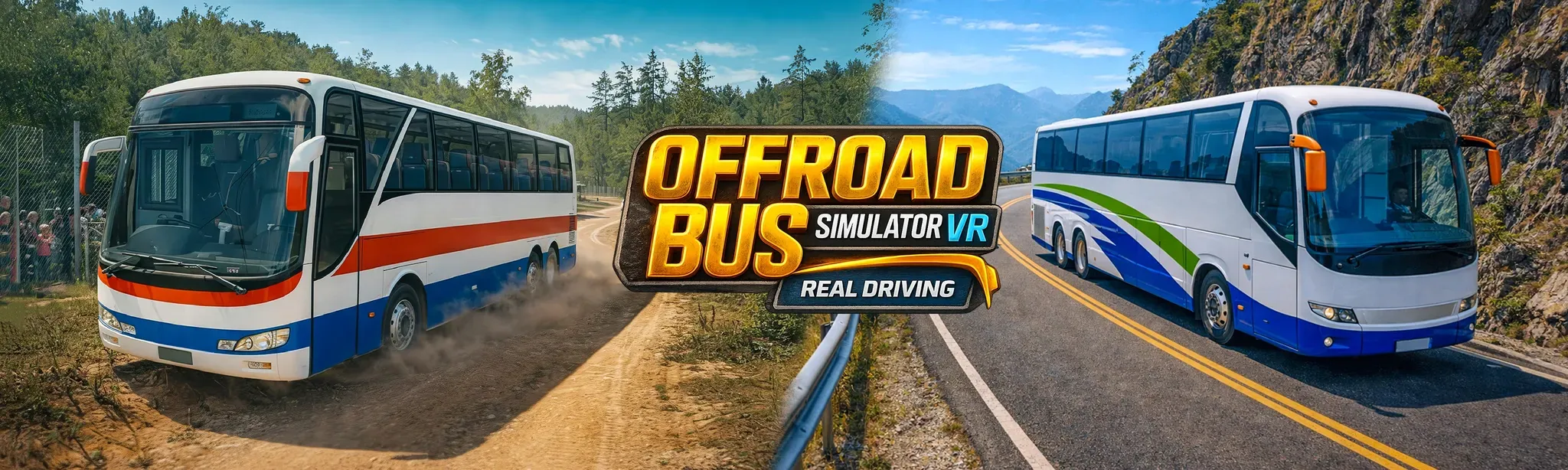 Offroad Bus Simulator VR: Real Driving