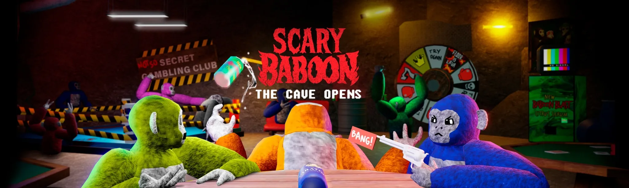 Scary Baboon