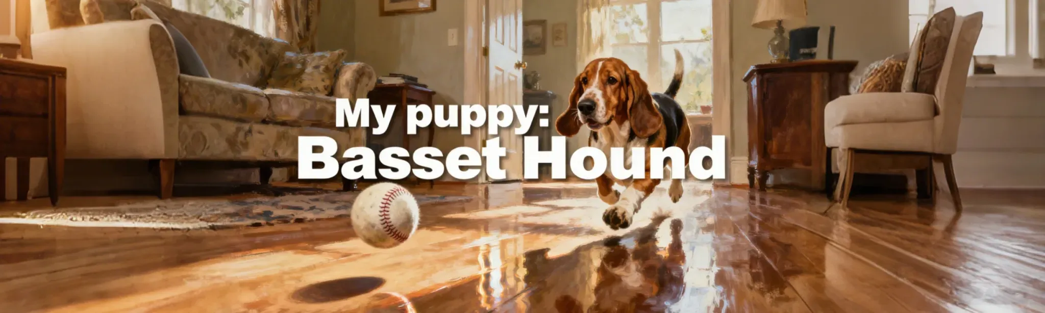 My puppy: Basset Hound